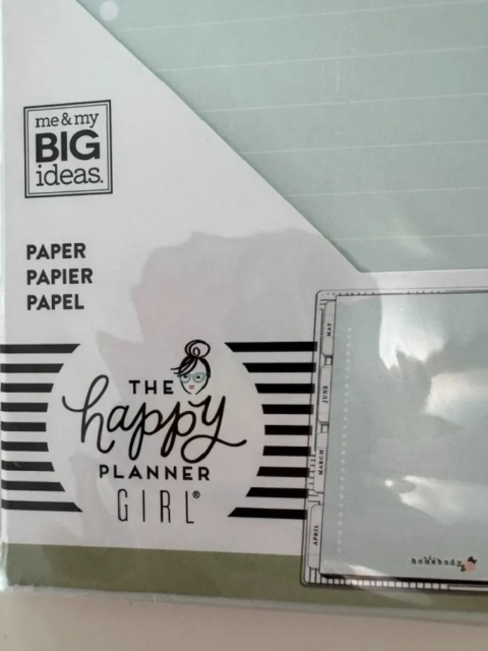 NIP The Happy Planner Girl Classic Planner Refill Pages Set of 2